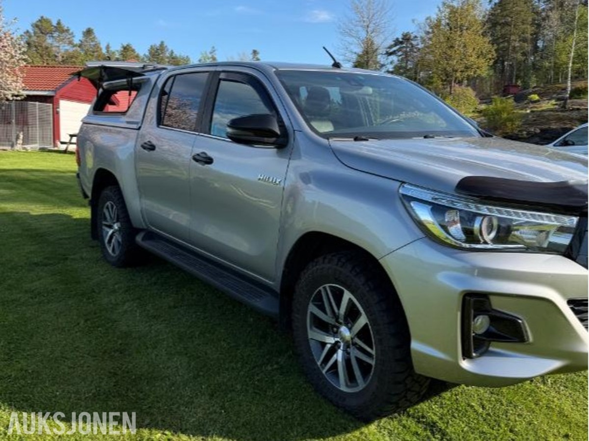 2020 Toyota HiLux 2,4 150hk 4WD automat 4d, Webasto, Hardtop, Ryggekamera