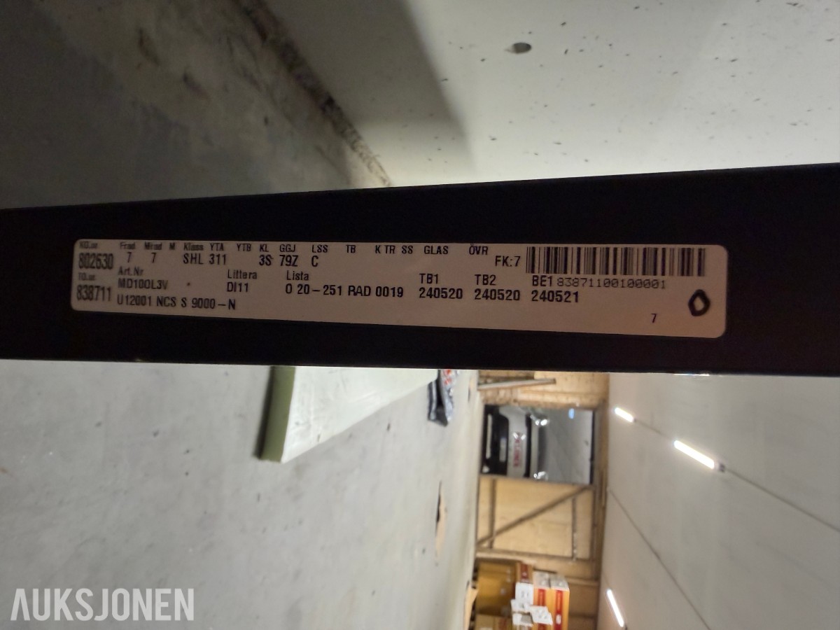 SWEDOOR MASSIVE INNERDØRER 10X21 - 2STK