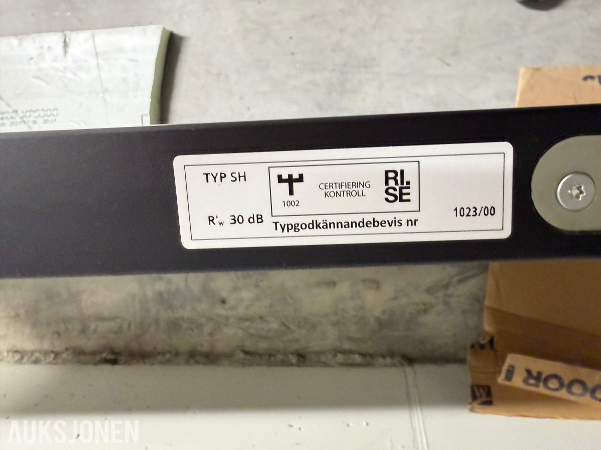 SWEDOOR MASSIVE INNERDØRER 10X21 - 2STK