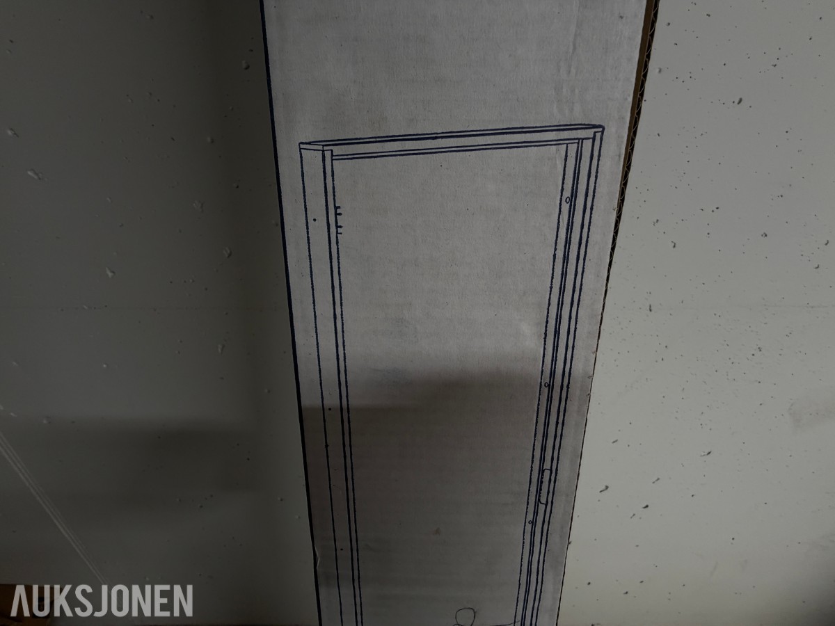 DØRKARMER 90X210 CM MED DEMPLIST