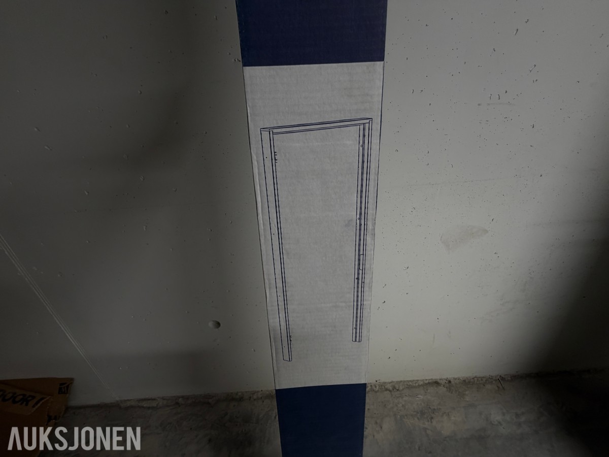 DØRKARMER 90X210 CM MED DEMPLIST