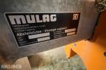 2024 Mulag kantklipper / kantslått / krattknuser for traktor 