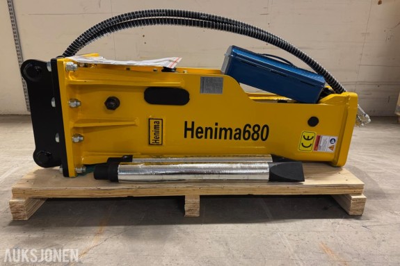 NY HENIMA PIGGHAMMER TIL 4-7 TONNS GRAVEMASKIN S40 M/GARANTI