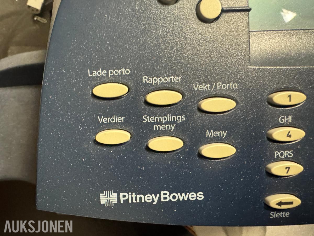 Pitney Bowes Frankeringsmaskin - Postsystem