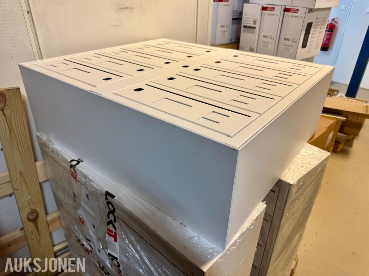1 stk Postkasseseksjon - 10 postkasseenheter