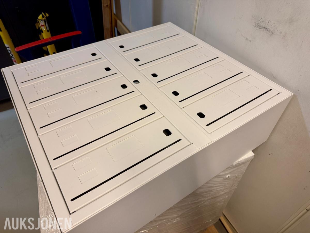 1 stk Postkasseseksjon - 10 postkasseenheter