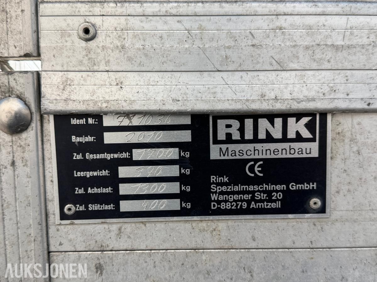 2010 Redexim Rink 1210 toppdressingsspreder