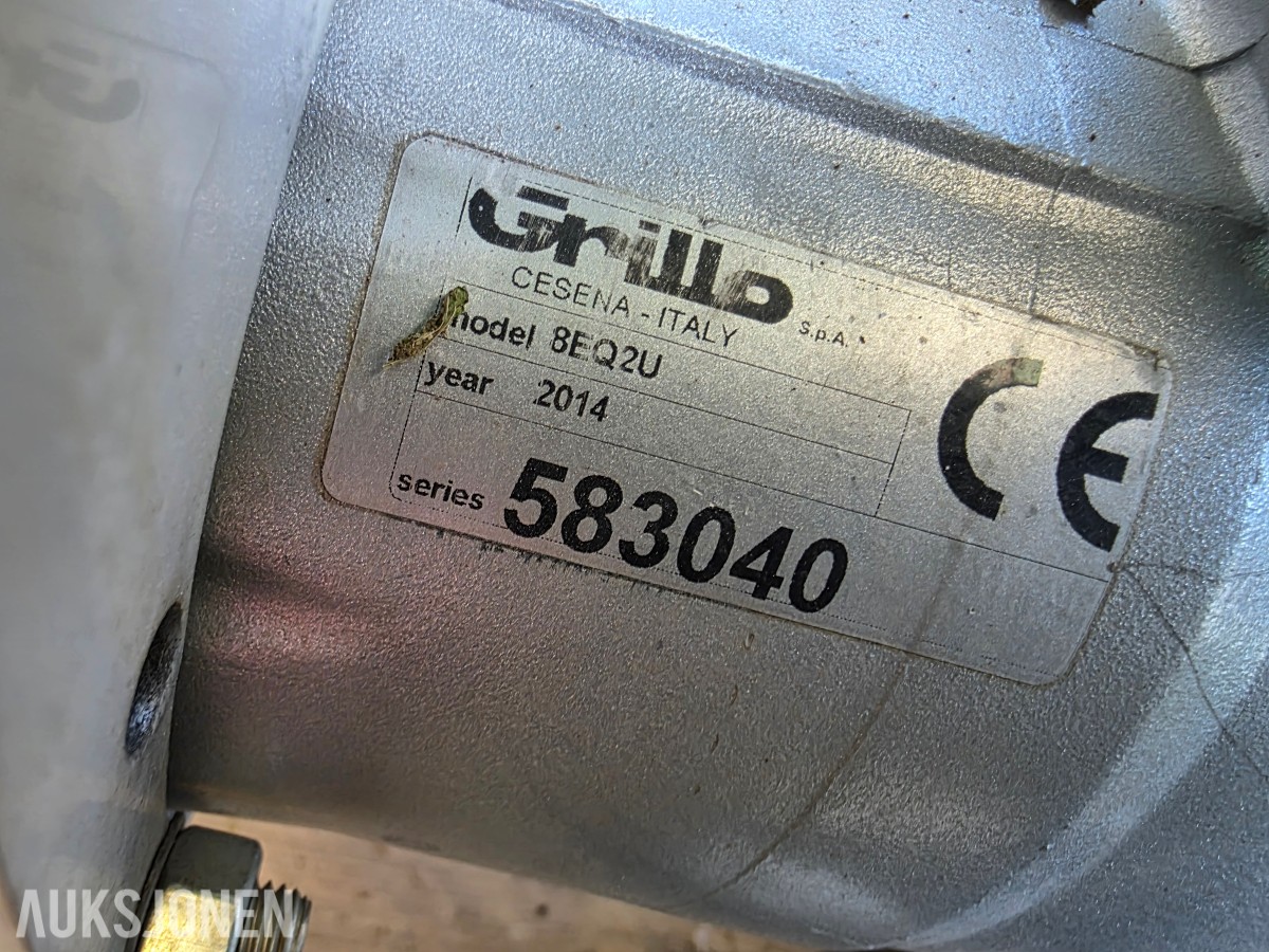 2014 Grillo jordfreser G85