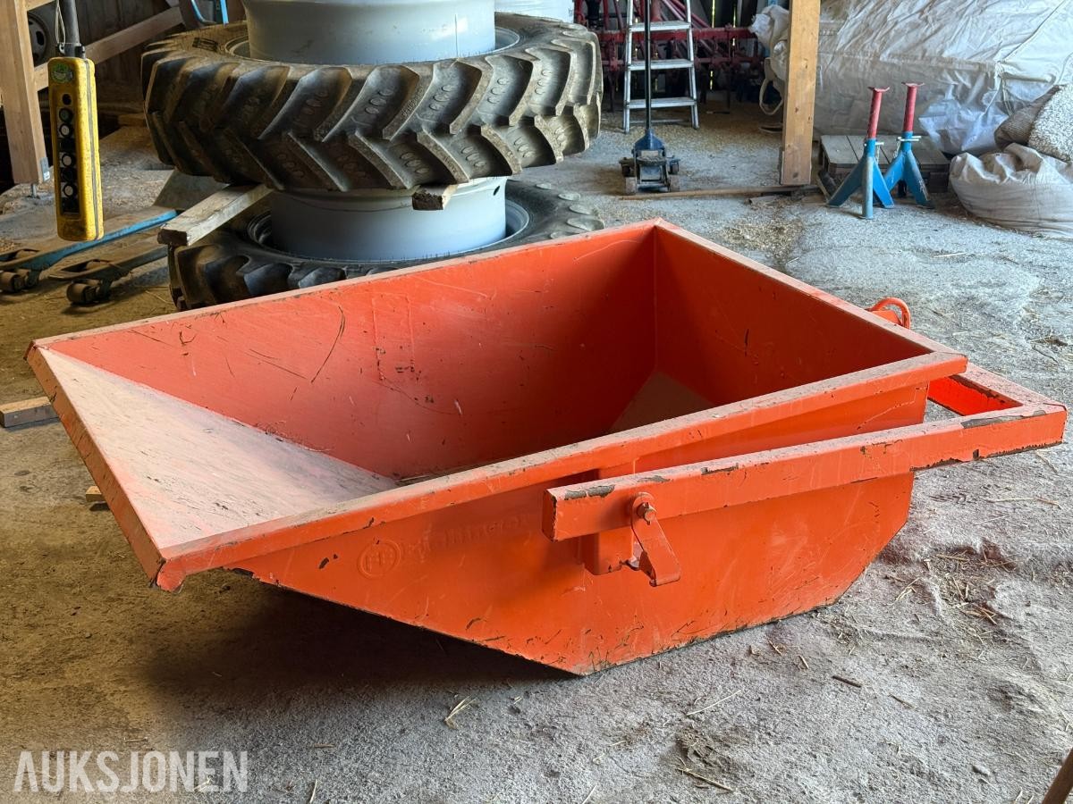 Eichinger massetobb / muck skip 1000 liter – CE-merket