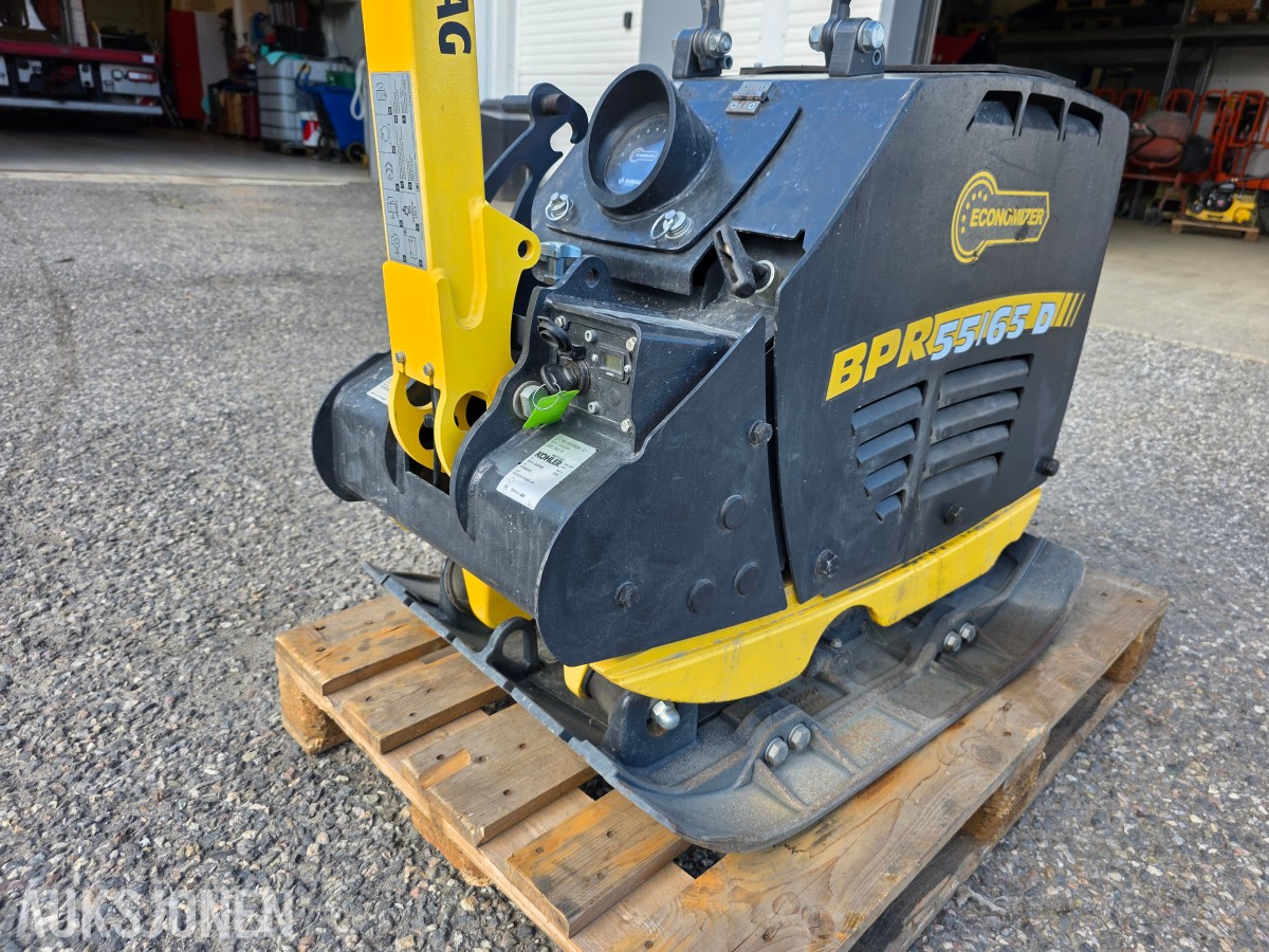 2022 Bomag BPR 55/65D Econmizer vibroplate kun 227 timer