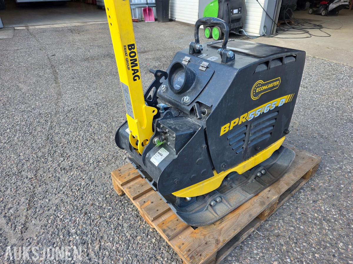 2022 Bomag BPR 55/65D Econmizer vibroplate kun 227 timer