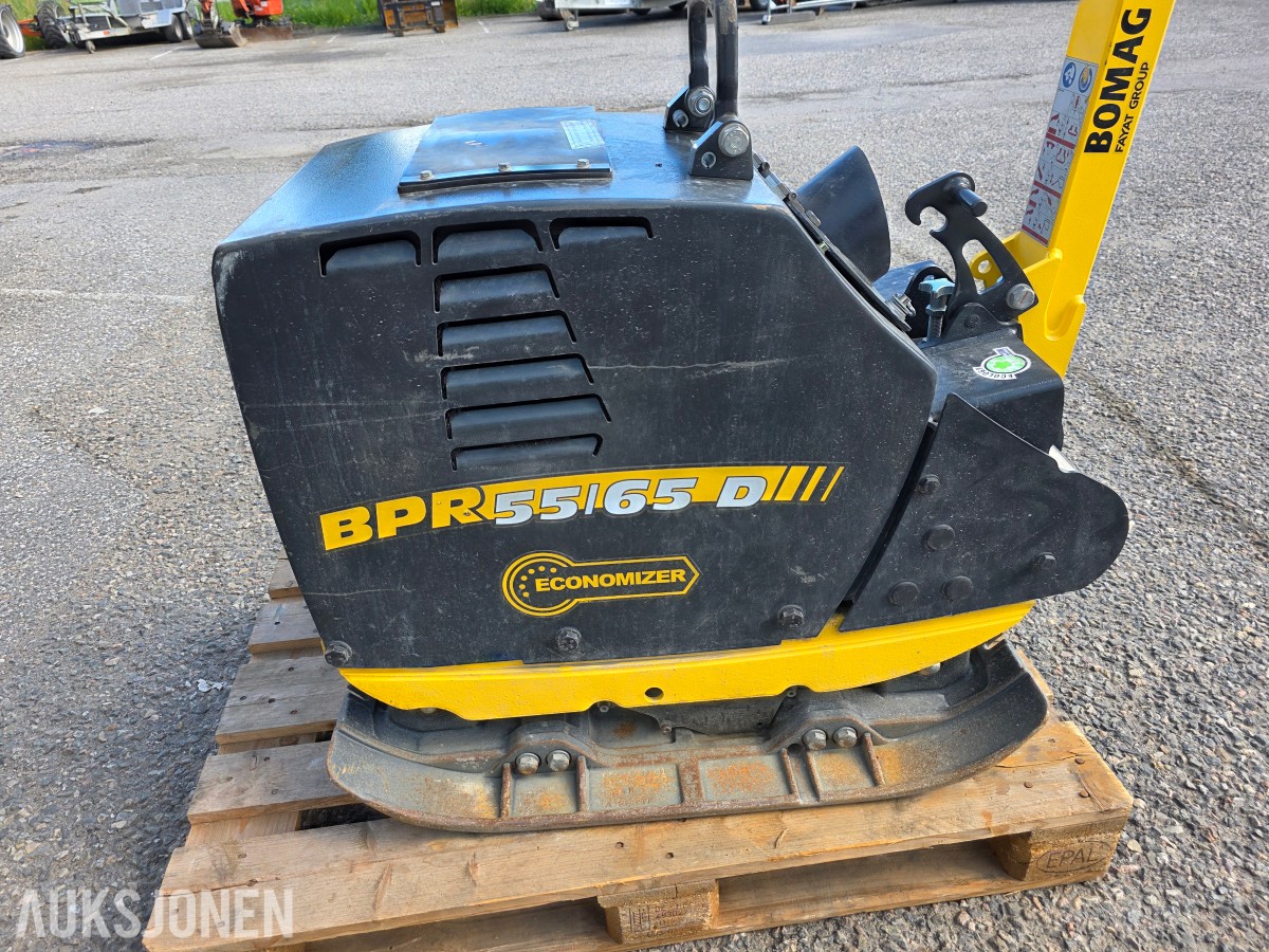 2022 Bomag BPR 55/65D Econmizer vibroplate kun 227 timer