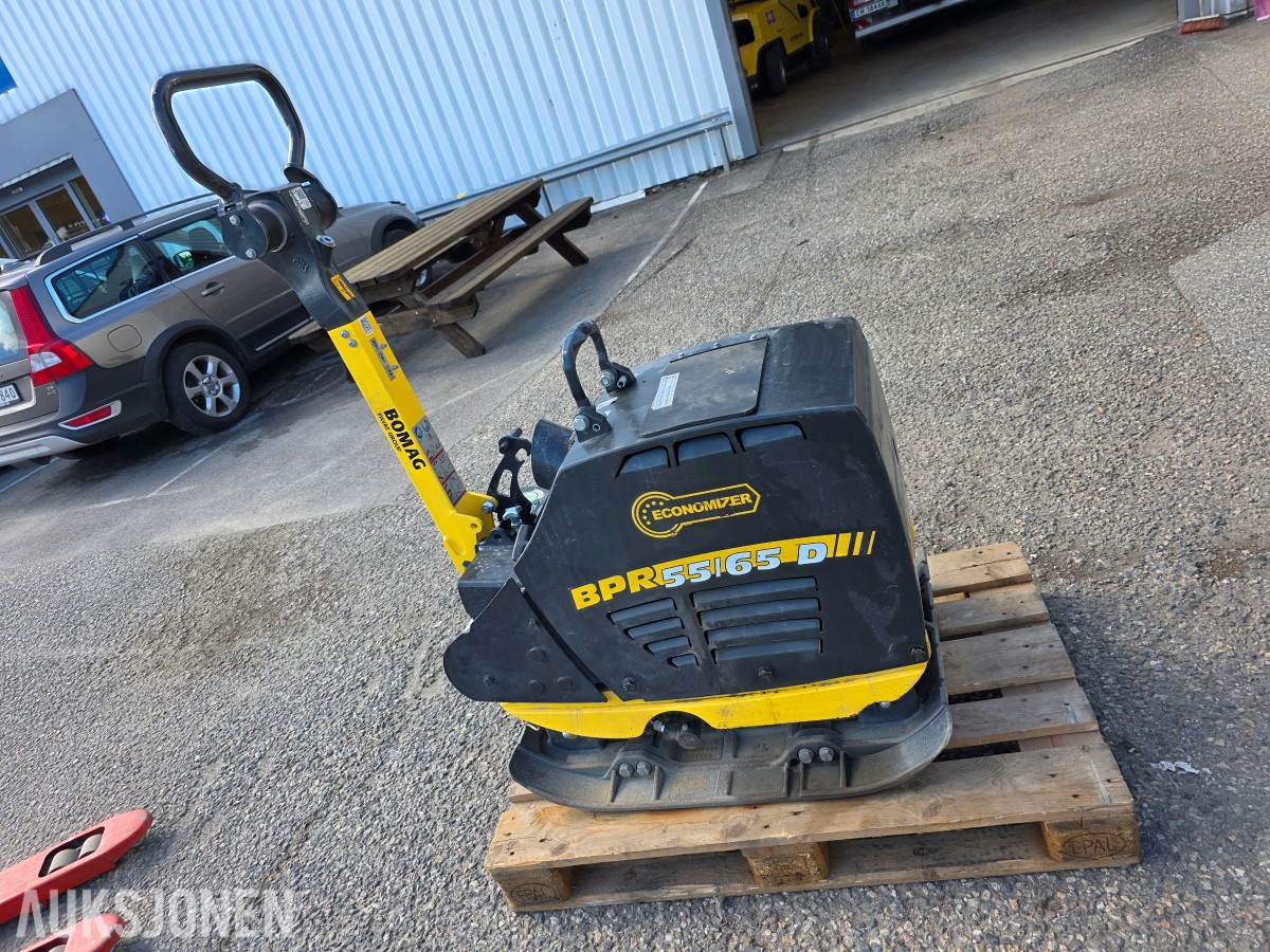 2022 Bomag BPR 55/65D Econmizer vibroplate kun 227 timer