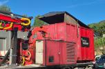 2005 Scania R500 LA med hogstmaskin og fliskutter