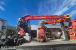 2005 Scania R500 LA med hogstmaskin og fliskutter