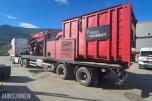 2005 Scania R500 LA med hogstmaskin og fliskutter