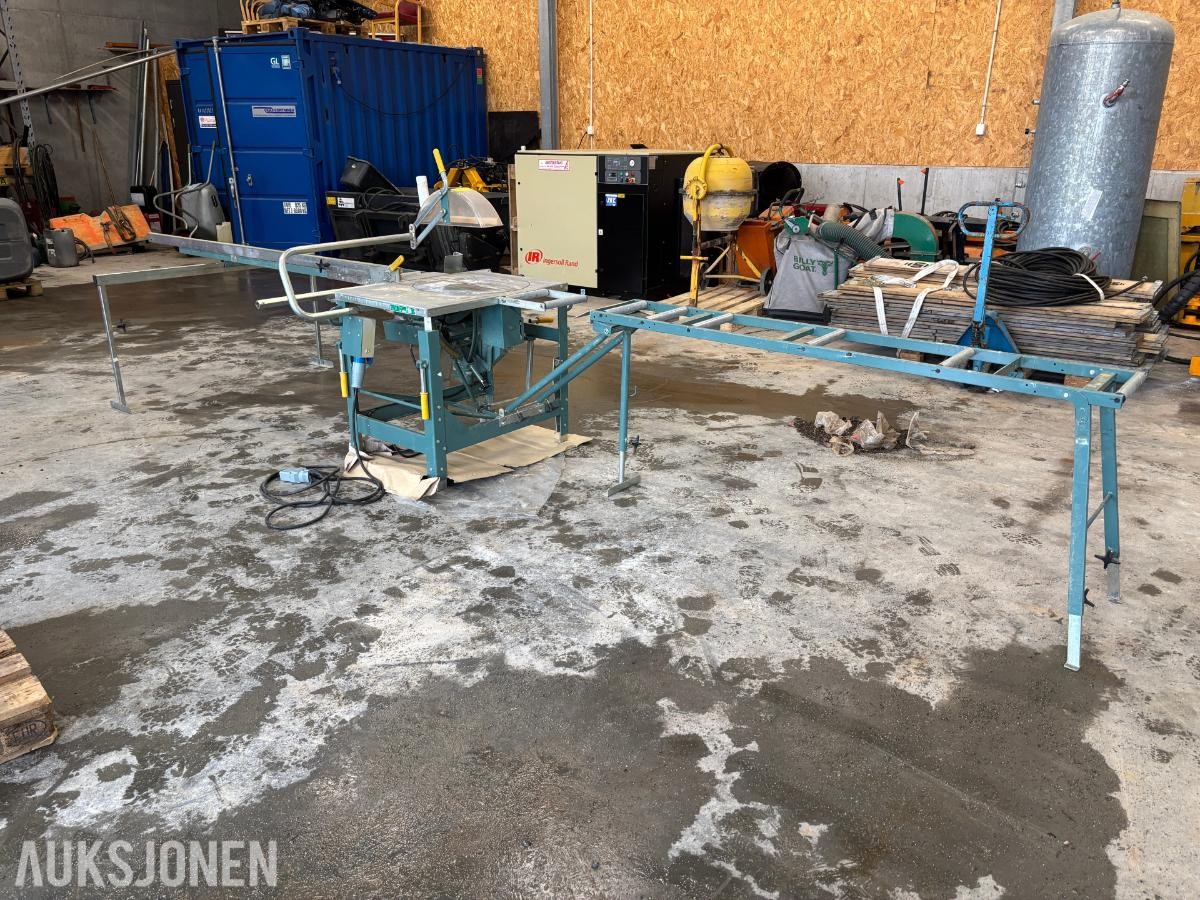 2001 ERNEX 1603X BORDSAG MED RULLEBANER OG EKSTRA SAGBLAD