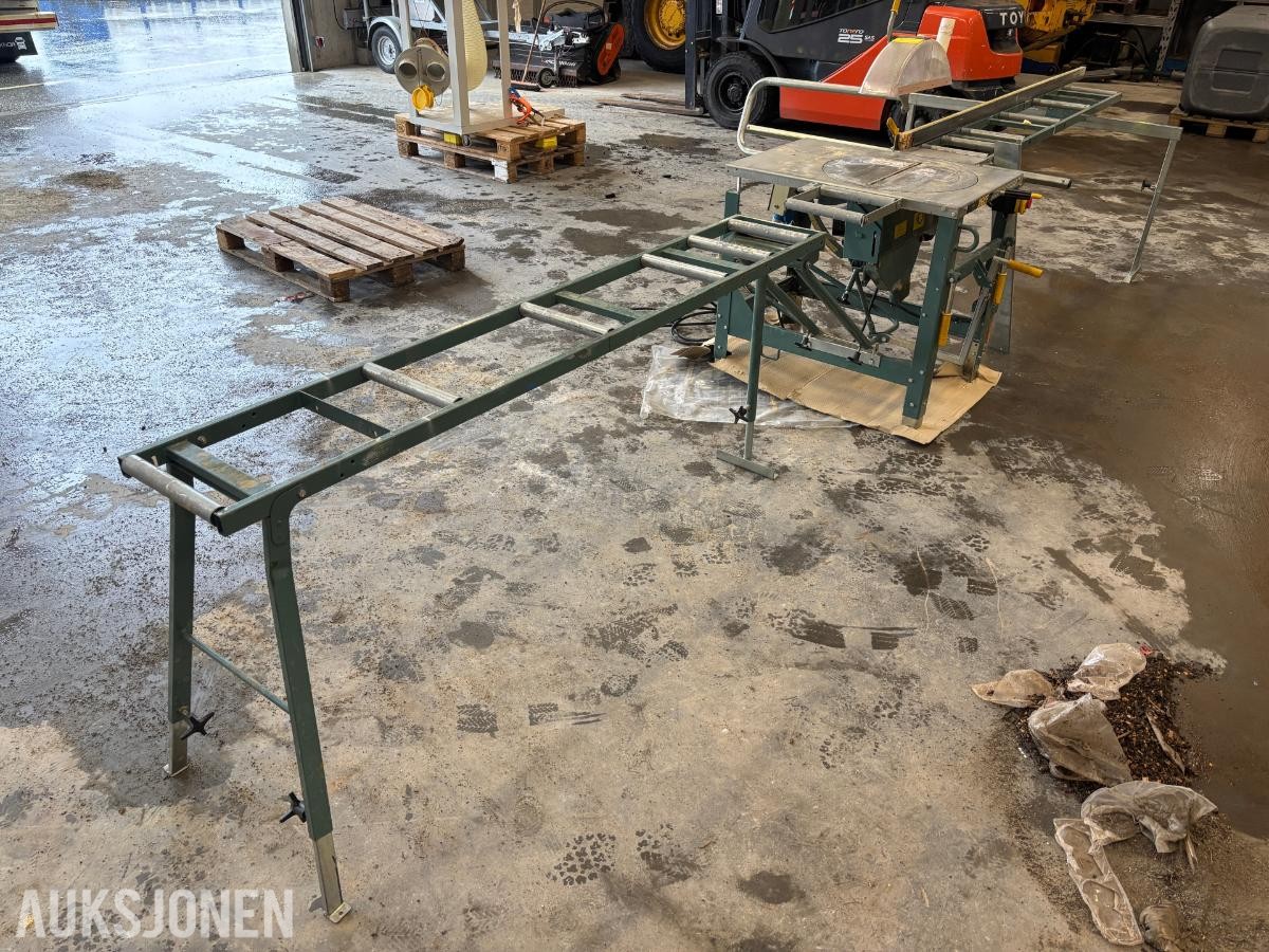 2001 ERNEX 1603X BORDSAG MED RULLEBANER OG EKSTRA SAGBLAD