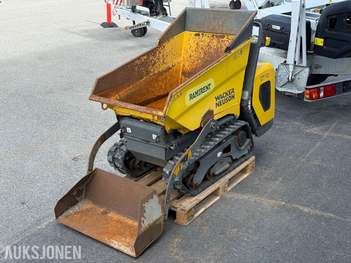 2017 Wacker Neuson DT10 Kompakt dumper