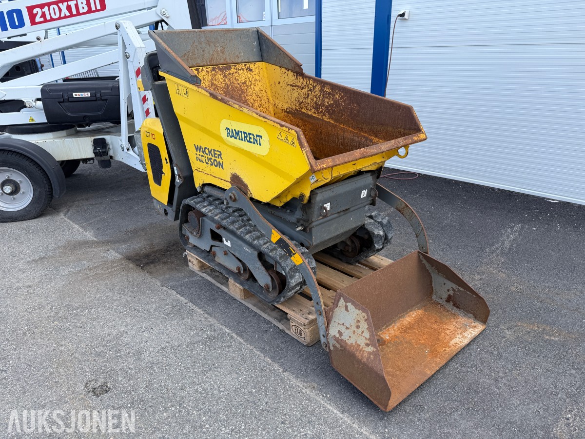 2017 Wacker Neuson DT10 Kompakt dumper