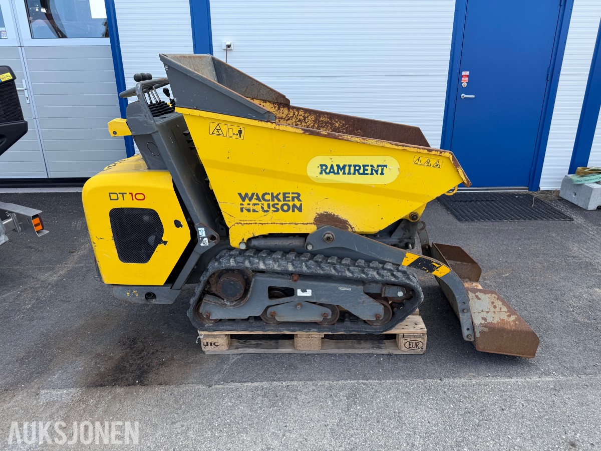 2017 Wacker Neuson DT10 Kompakt dumper