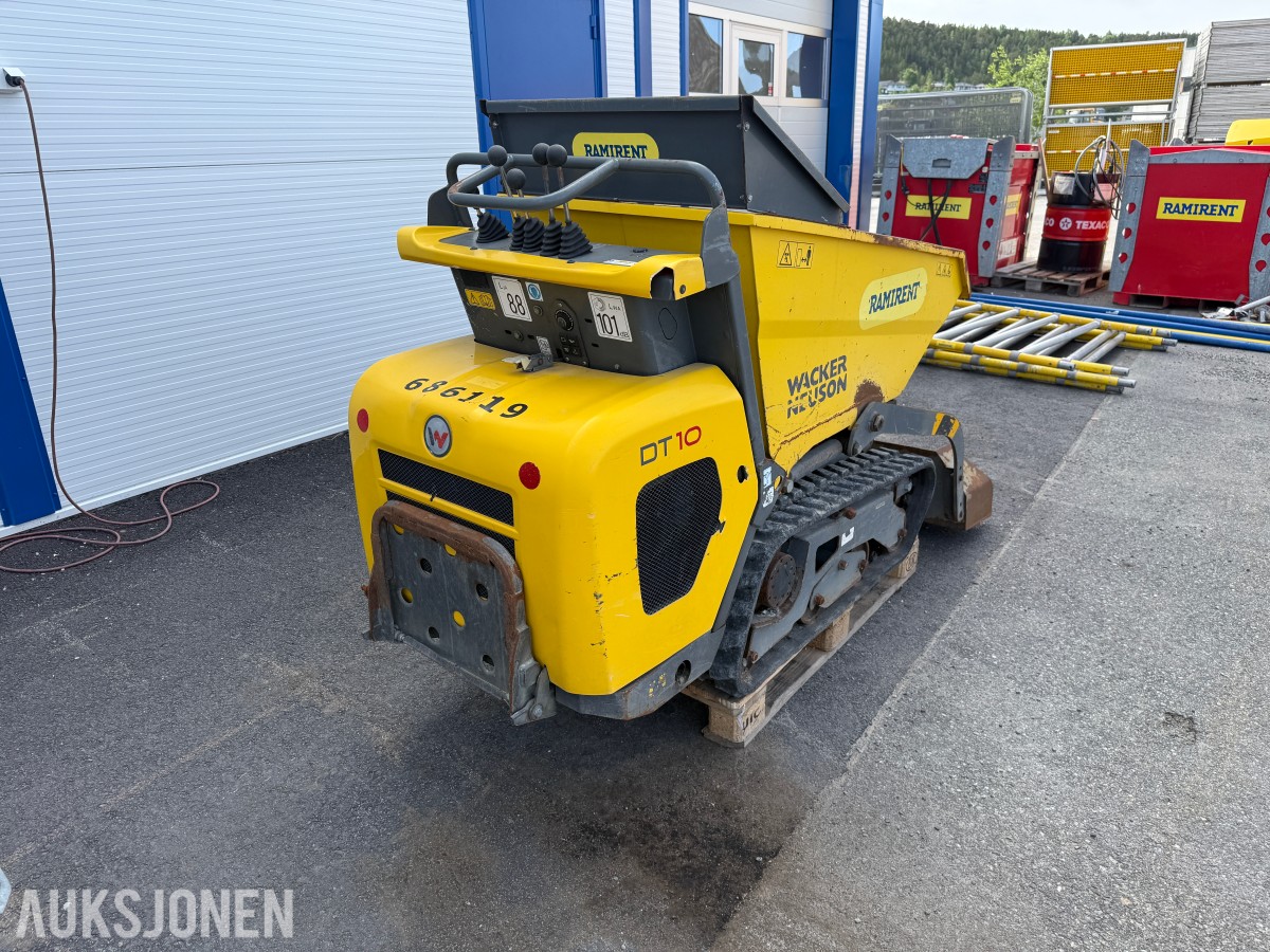 2017 Wacker Neuson DT10 Kompakt dumper