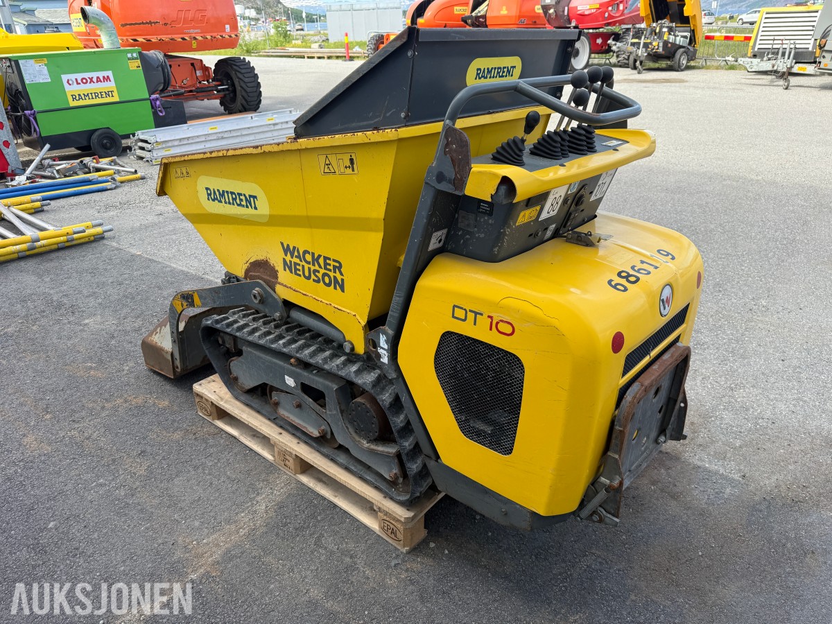 2017 Wacker Neuson DT10 Kompakt dumper