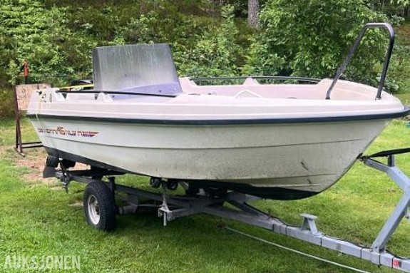 1990 Terhi 415 Nordic styrekonsollbåt