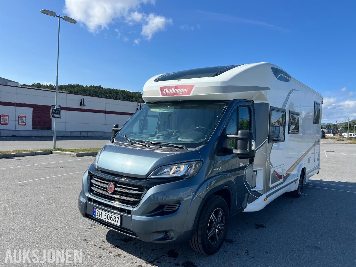 2017 Challenger Campingbil AUTOMAT TRUMA VARMER KENWOOD S+V DEKK 