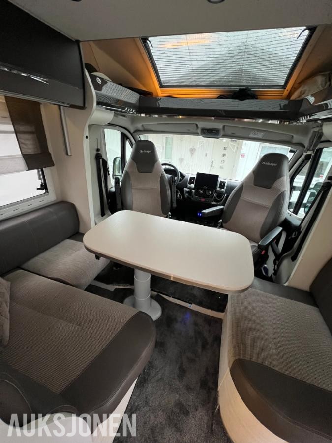 2017 Challenger Campingbil AUTOMAT TRUMA VARMER KENWOOD S+V DEKK 