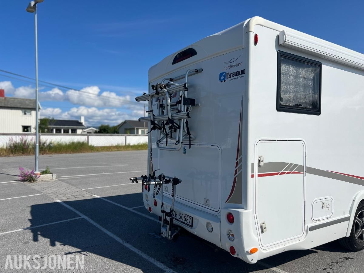 2017 Challenger Campingbil AUTOMAT TRUMA VARMER KENWOOD S+V DEKK 