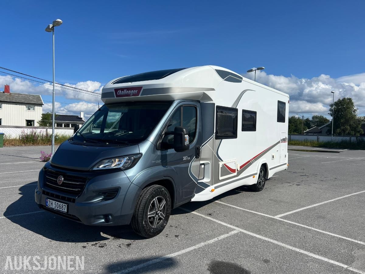 2017 Challenger Campingbil AUTOMAT TRUMA VARMER KENWOOD S+V DEKK 