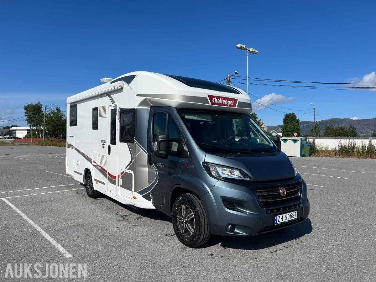 2017 Challenger Campingbil AUTOMAT TRUMA VARMER KENWOOD S+V DEKK 