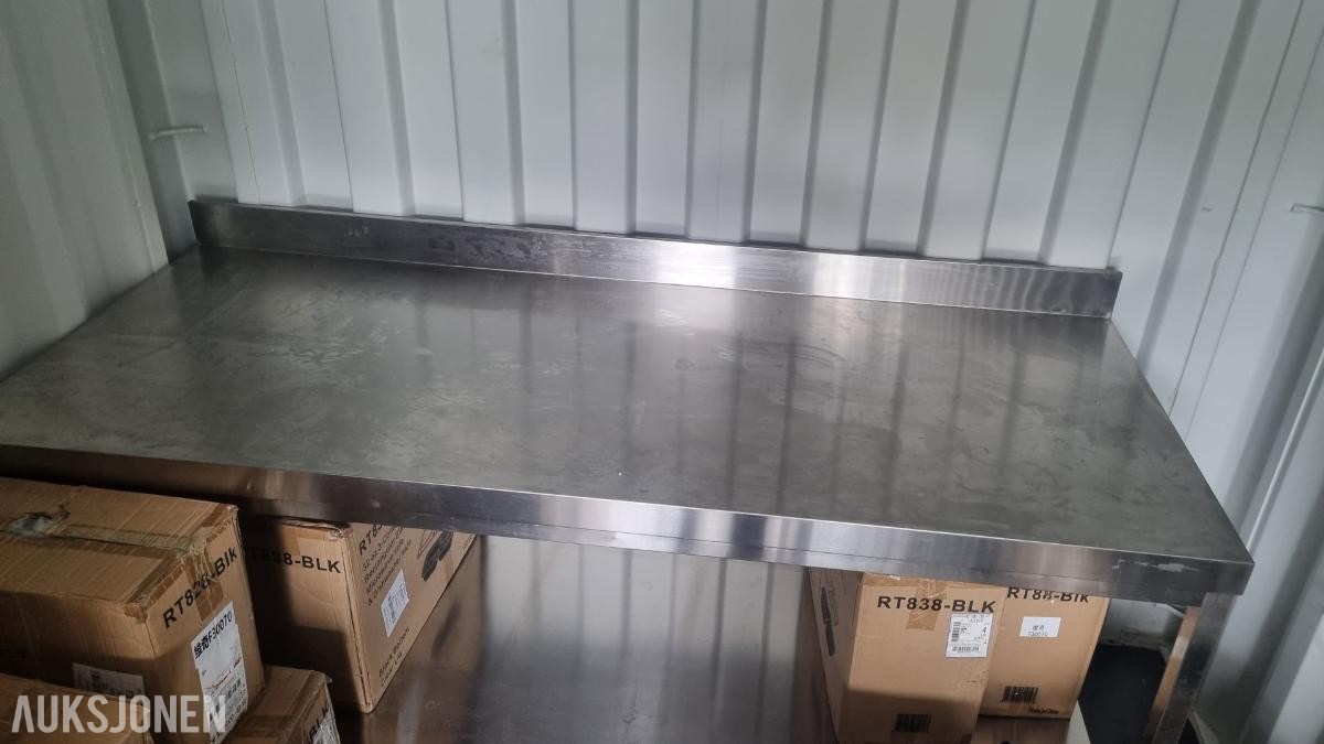 Solid Stålbenk 2 meter 