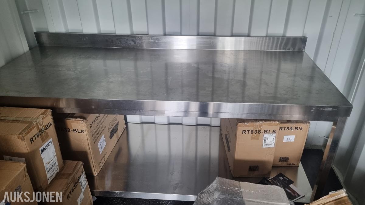 Solid Stålbenk 2 meter 
