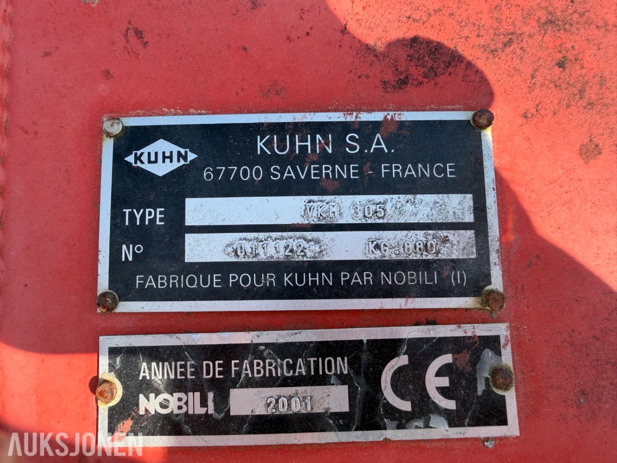 KUHN Beitepusser VKM 305