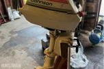 2 stk påhengsmotorer, Evinrude og Johnson, 4hk