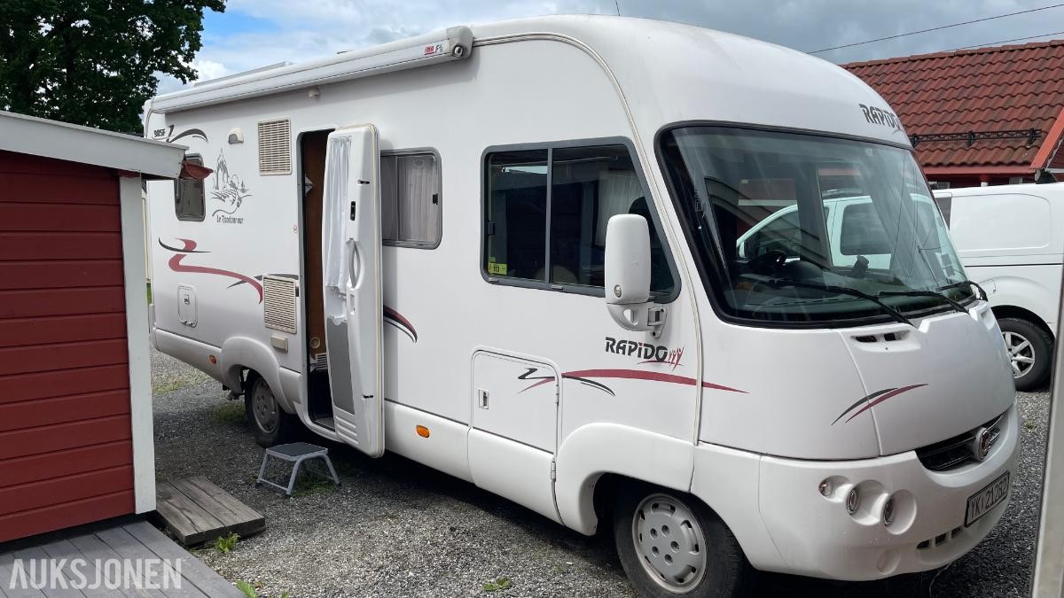 2006 Rapido 985F Campingbil, Markise, Solcellepanel, eu ok til 05.2028