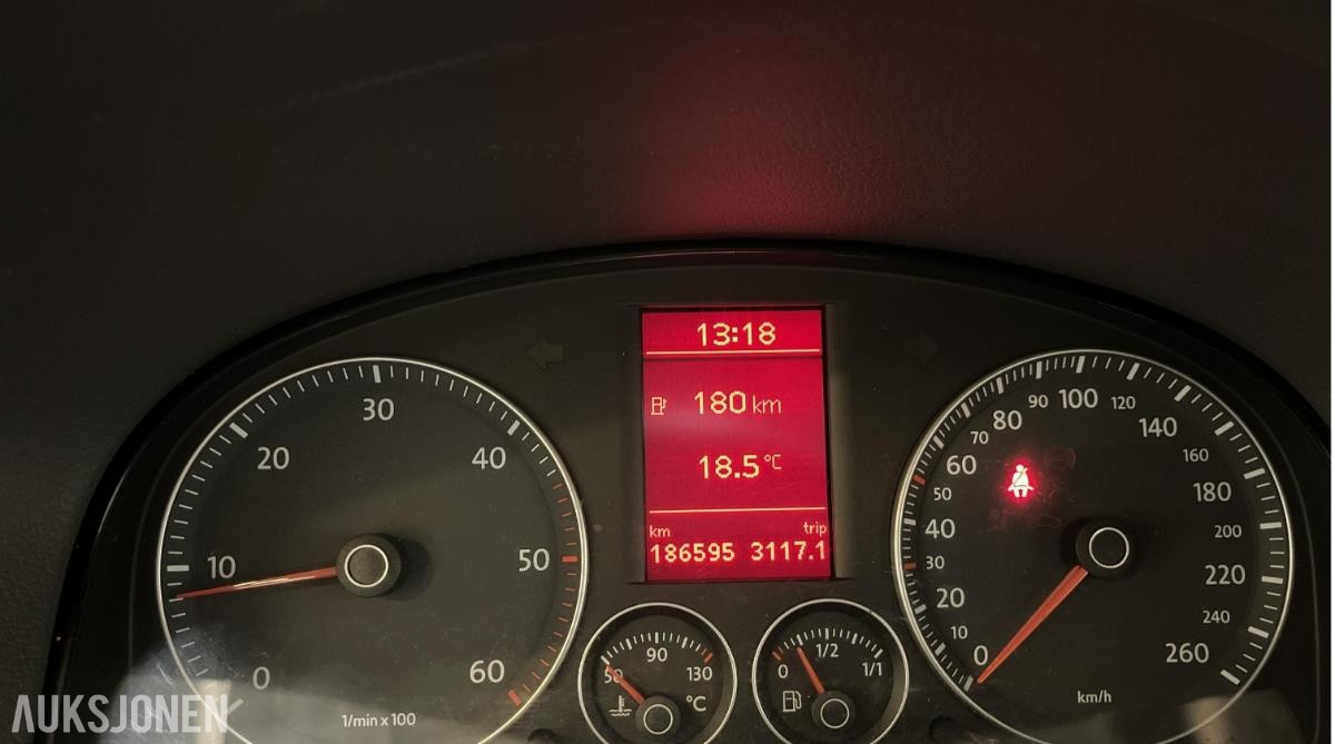 2009 Volkswagen Touran 1.9-105 D, 186600km
