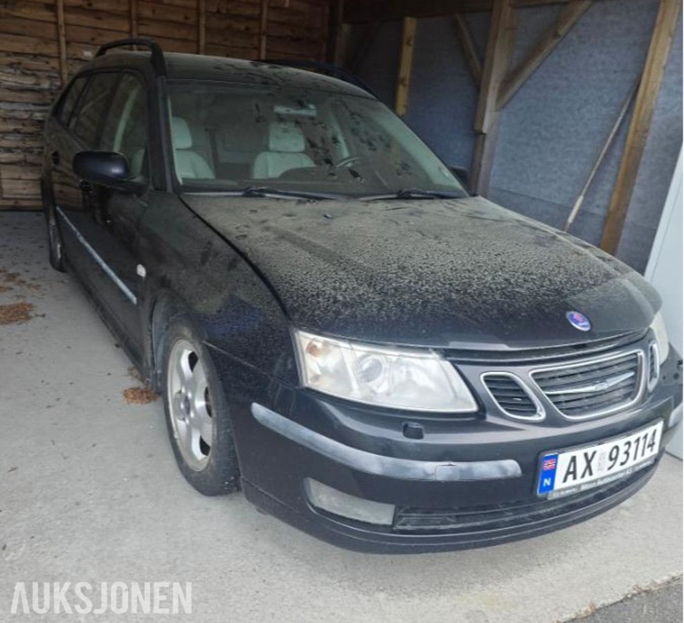 2007 Saab 9-3 1.9 150hk rep objekt automat delskinn hengerfeste
