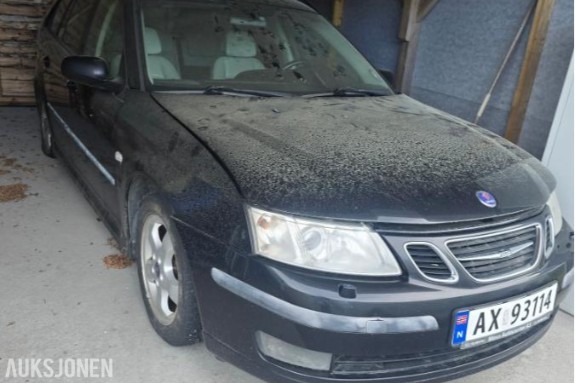 2007 Saab 9-3 1.9 150hk rep objekt automat delskinn hengerfeste 