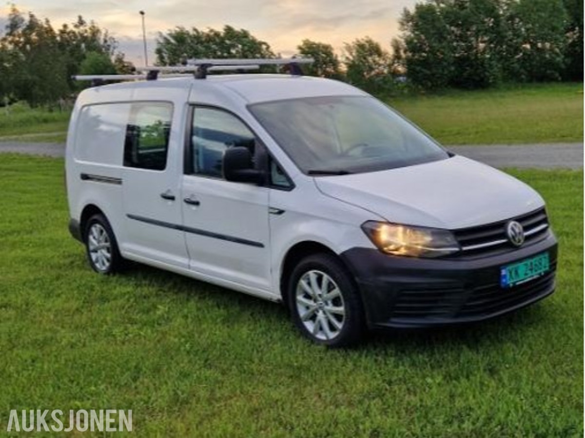2016 Volkswagen Caddy Maxi 2.0 TDI 102hk Hengerfeste Webasto Lasteromsinnredning
