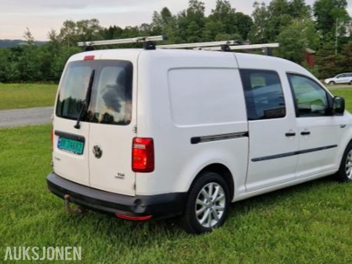 2016 Volkswagen Caddy Maxi 2.0 TDI 102hk Hengerfeste Webasto Lasteromsinnredning