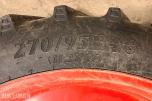 2016 Traktorhjul/dekk på felg 270/95R46 og 230/95R32 – Komplett sett 