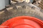 2016 Traktorhjul/dekk på felg 270/95R46 og 230/95R32 – Komplett sett 