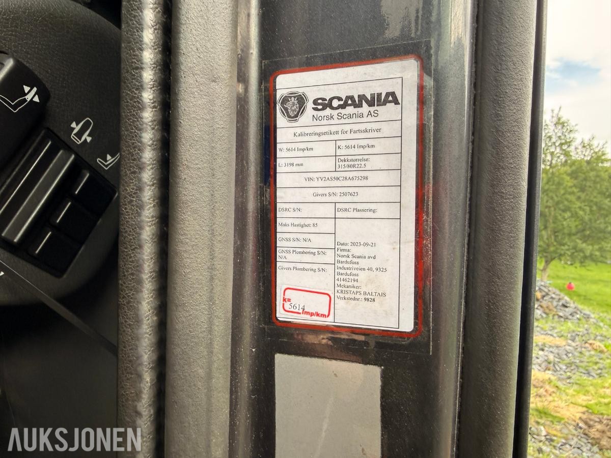 2008 Volvo FH krokløftbil 350127km EURO4 m/ HIAB krokløft