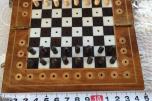 Reisesjakk / cribbage kombinasjonssett (1950-tallet)