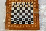 Reisesjakk / cribbage kombinasjonssett (1950-tallet)