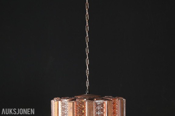 Ikonisk dansk designlampe fra 60-tallet – Werner Schou for Coronell Taklampe