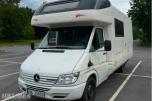 2001 Mercedes Laika Campingbil Ryggekamera Kjøleskap Stekeovn
